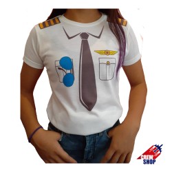 Playera Piloto infantil.