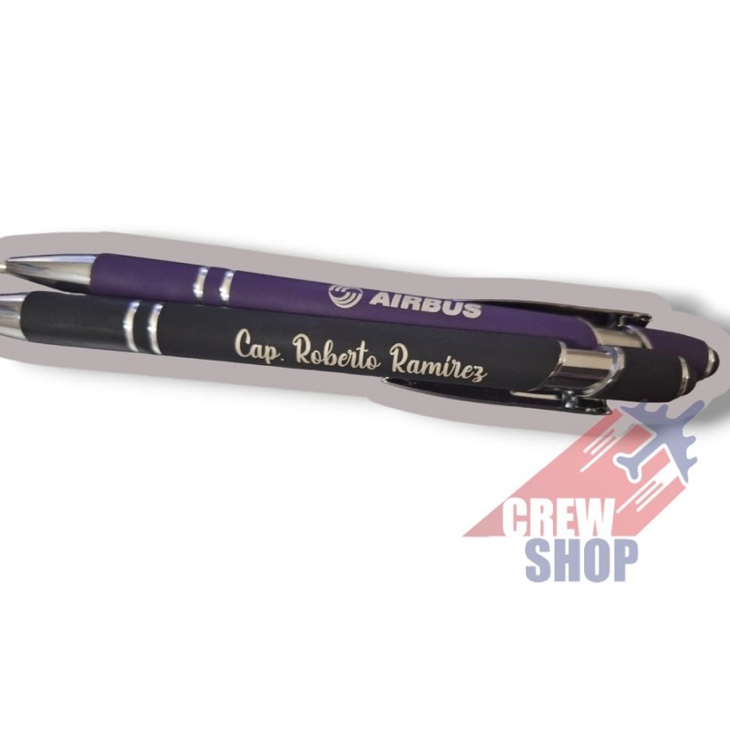 PLUMA AIRBUS PERSONALIZADA