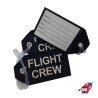 FLIGHT CREW  Negro-Plata